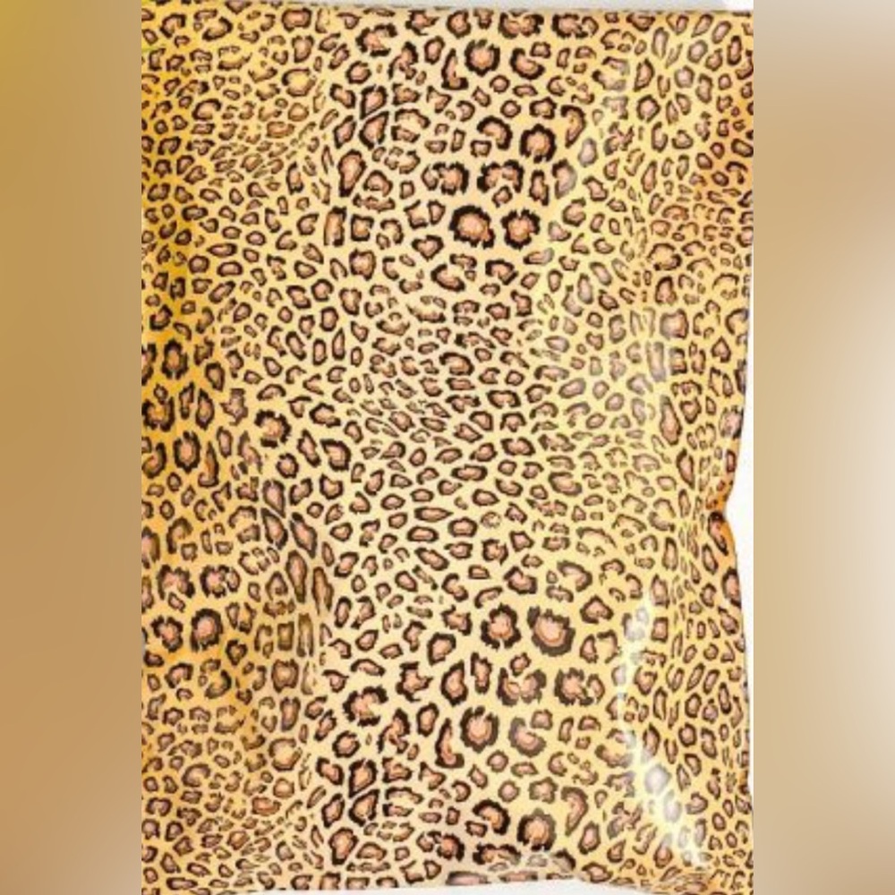 30 Leopard Print poly mailers